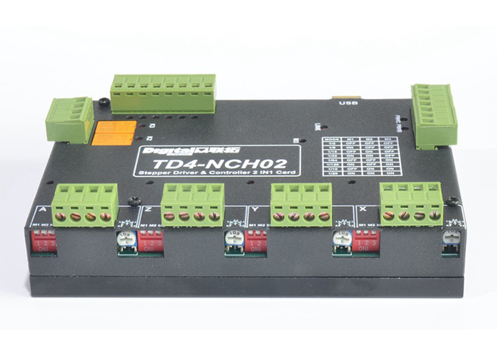 Stepper Driver integrated with the CNC Motion Controller TD4-NCH02